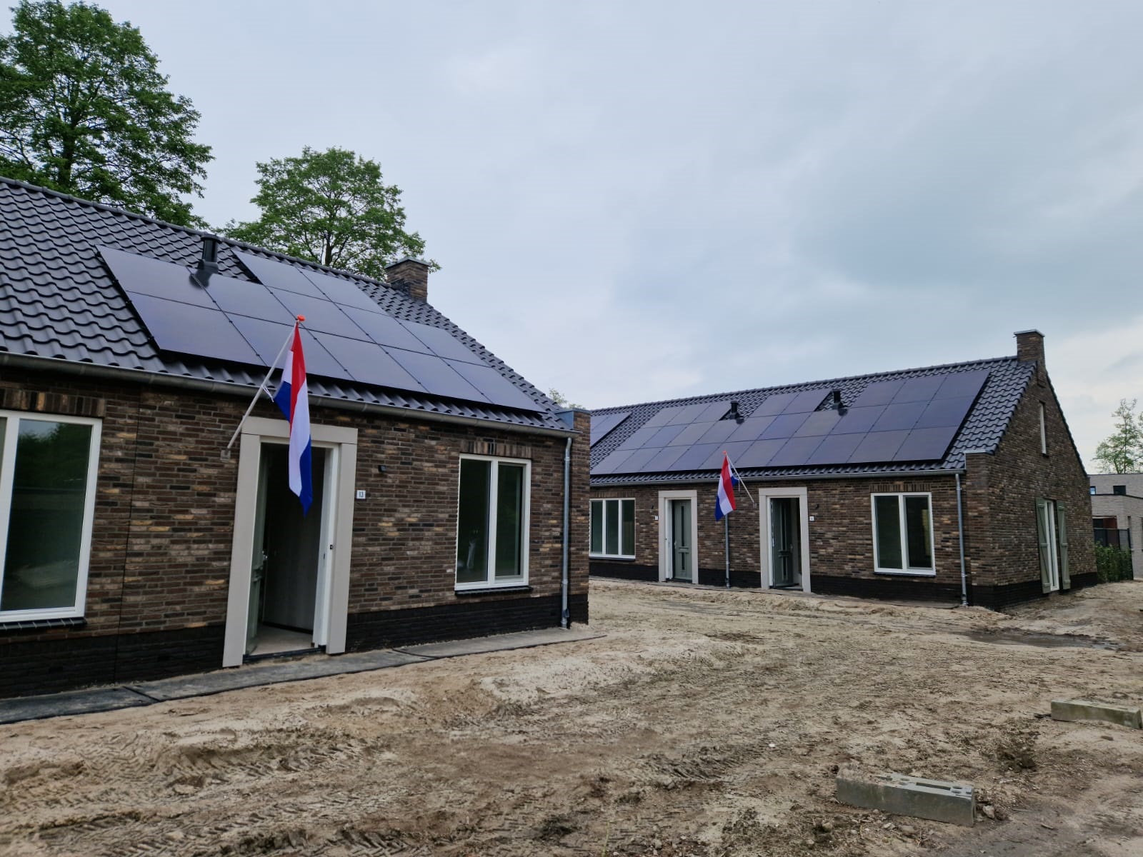Afbeelding 1 van Nieuwe woningen in Haaren: Sleutels uitgereikt aan bewoners!